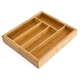thumbnail of HELLOSHOP26 organiseur de tiroir pour la cuisine réglable 5 à 7 compartiments bambou