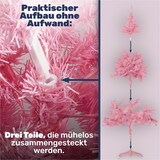 thumbnail of Künstlicher Weihnachtsbaum 180 cm pink mit Metallständer 600 Zweigen