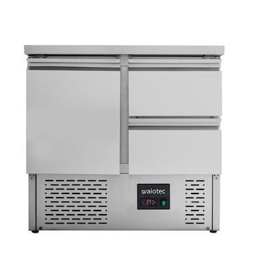 vaiotec EASYLINE Mini 700 Tavolo di raffreddamento / 2 pieghe - con 1 porta e 2 cassetti