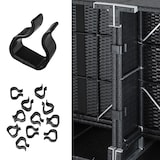 thumbnail of tectake Conjunto de ratán MARBELLA  Negro