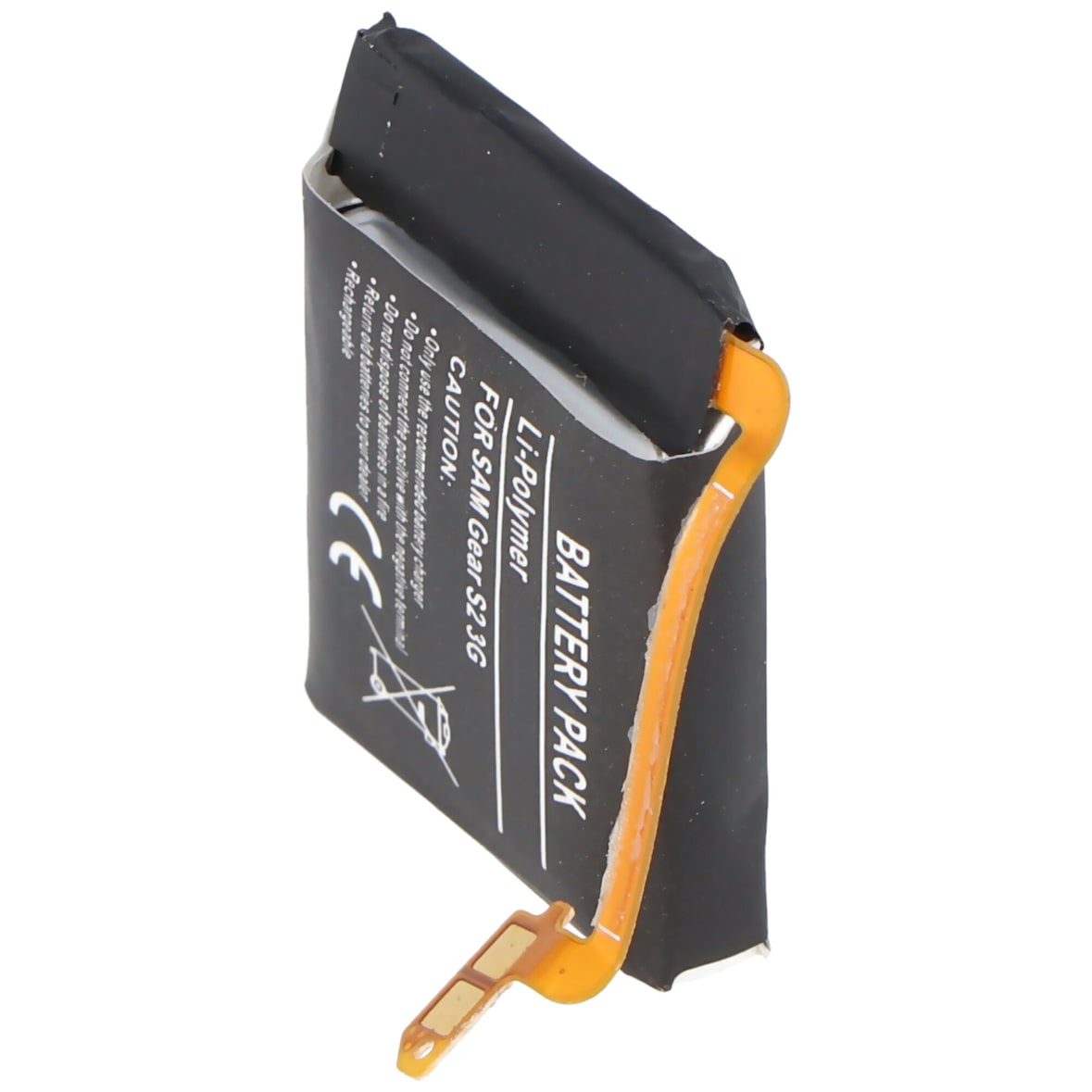 Akku für Samsung Galaxy Gear S2 3G, SM-R730, SM-R730A, SM-R730S, -R730T, -R730V, -R735, EB-BR730ABE, GH43-04538B 3,7 Volt 300mAh