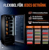 thumbnail of GastroHero Getränkekühlschrank GKSE360 360 Liter Umluftkühlung Glastür LED abschließbar 5 Roste schwarz Gastro Kühlschrank