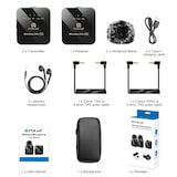 thumbnail of Microphone Sans Fil Lavalier Pour Vidéo Et Bluetooth Longue Autonomie 10h YONIS