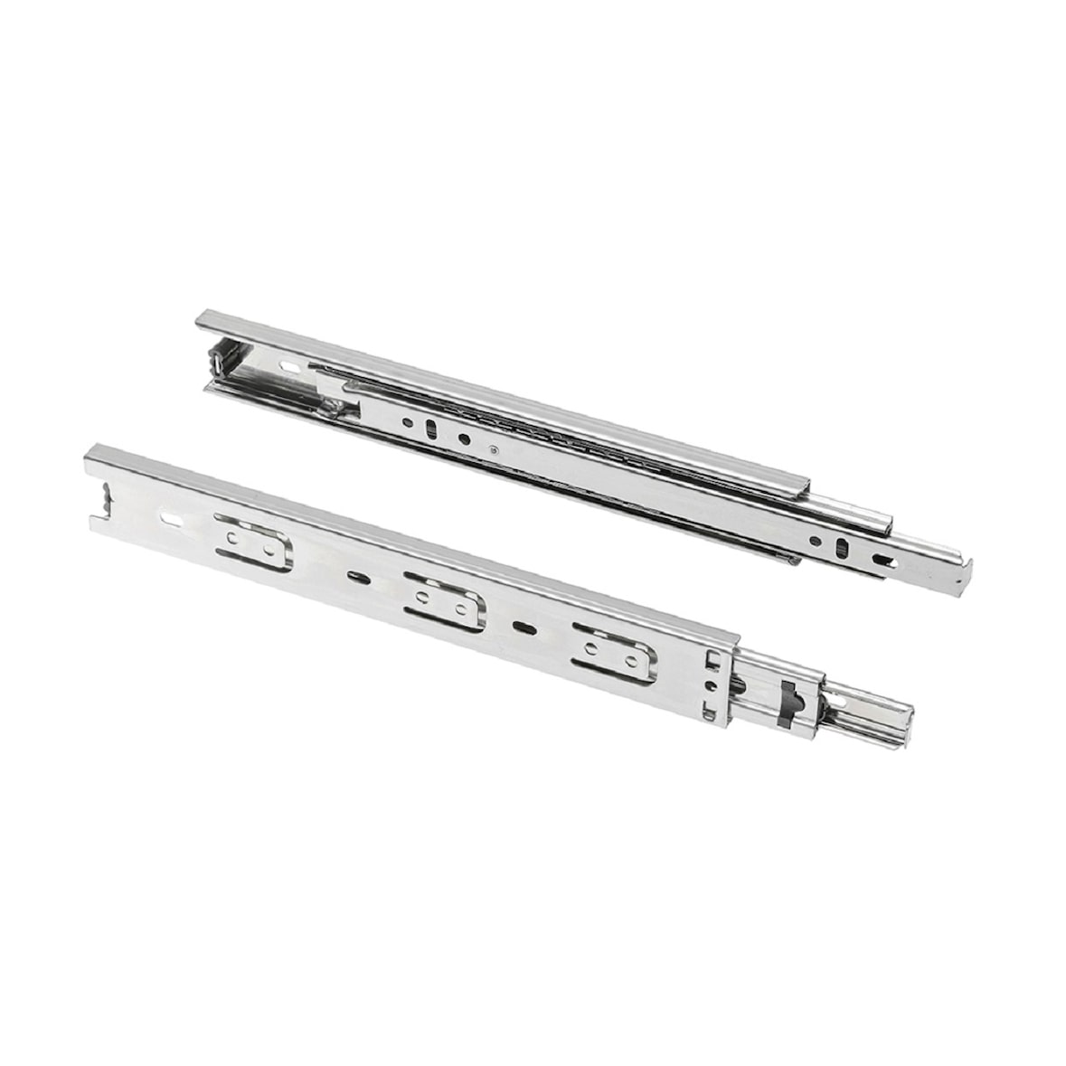 Vollauszug Schubkastenschiene Schubladenauszug h 35mm Teleskopauszug 400mm