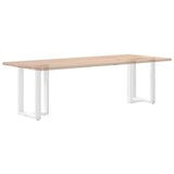 thumbnail of Helloshop26 - Juego de 2 patas para mesa de comedor en forma de T 60 x 35 x 73 cm con niveladores ajustables diseño moderno acero 02_0057322