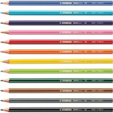 thumbnail of STABILO Farbstift GREENcolors 6019/2-121 sortiert 12 St./Pack.