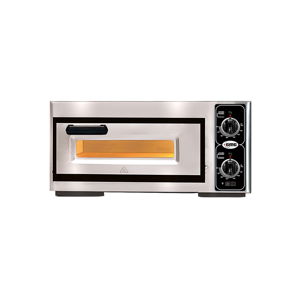 GMG - Pizzaofen PF3232 E elektrisch - 1x Ø 32cm | 2,5 kW | 230V - Edelstahl 1 Backkammer