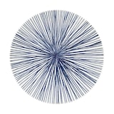 thumbnail of IRABIA Set 6 Assiettes plates Ø 26cm, Radial Bleu