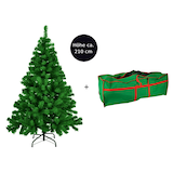 thumbnail of Künstlicher Weihnachtsbaum Christbaum 210 cm Grün mit Tannenbaumhülle