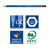 thumbnail of STAEDTLER Mars Lumograph - Estuche Metálico con 12 Lápices de Dibujo Premium