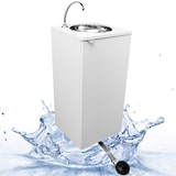 thumbnail of Express Water Basic Plus Bianco, Lavandino Lavello, Portatile Autonomo Trasportabile, con Comando a Pedale con Kit Acqua Calda, Certificato per ASL