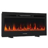 thumbnail of KAMINIO Elektrokamin MARLON - Elektrischer 3-in-1 Kamin mit Heizung, 3D-Flammeneffekt, 12 Flammenfarben, Fernbedienung - 36 Zoll