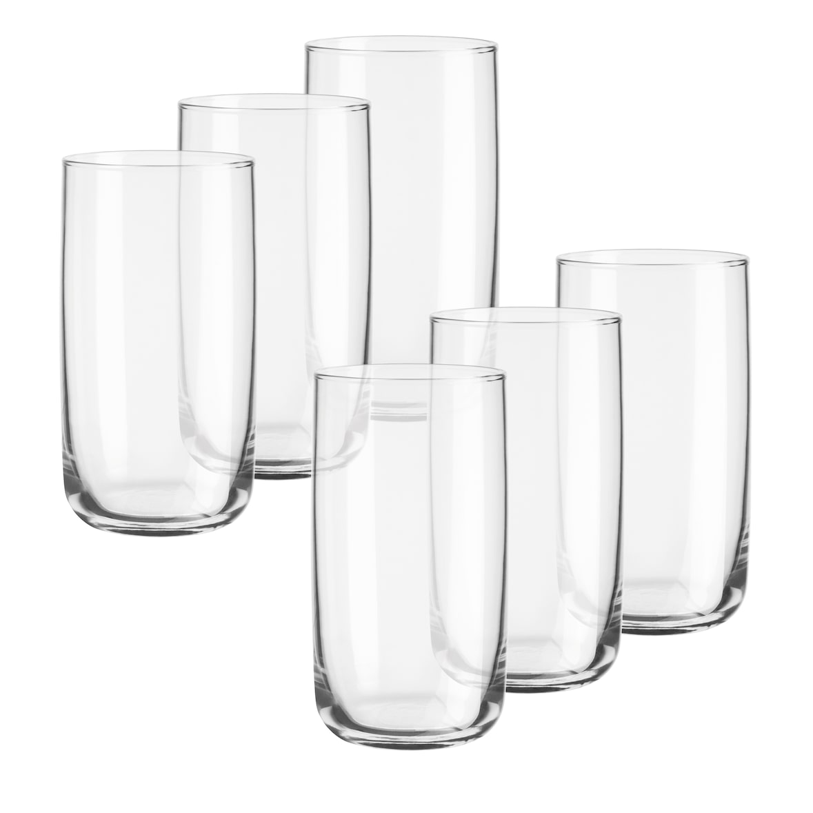 MÄSER Longdrinkglas 36,5 cl 6er Set, ICONIC, 269447