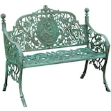 thumbnail of Biscottini Gartenbank Balkon - Außenbank 105x62x90 cm - Gartensofa für den Außenbereich - Bank aus Gusseisen - Gartensofa