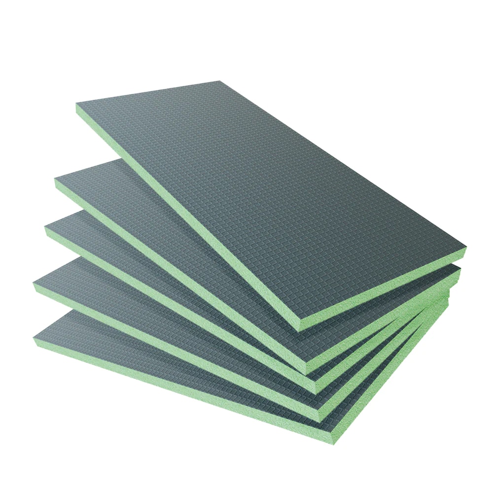 AICA Tablero de respaldo de azulejos de XPS, Tablero de aislamiento impermeable, Panel de construccion, 1250x600x40mm; 5 piezas/juego