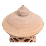 thumbnail of Biscottini Lanterna decorativa per esterno 30x30x46 cm - Lanterna portacandele da giardino - Lanterna in terracotta da terra Made in Italy