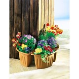 thumbnail of Eck-Blumentopf 6er-Set Terrakotta Pflanztopf Blumenkübel Pflanzkübel Pflanzgefäß Terrakotta