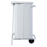 thumbnail of ROSSIGNOL Poubelle mobile 70L à pédale COLLECROULE CARENE blanc