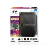 thumbnail of Silicon Power Armor A60 Externe Festplatte 4000 GB Schwarz, Grün