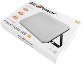 thumbnail of LED-Projektor Schwarz 230V 150W 4000K Abdeckung milchig 15000lm 321x222x34,5 mm