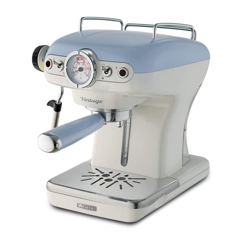 ARIETE cafetera espresso vintage azul 1389/15