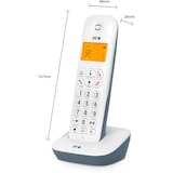 thumbnail of SPC Air - Teléfono fijo inalámbrico con pantalla iluminada, agenda 20 contactos, ID llamada, mute - Blanco