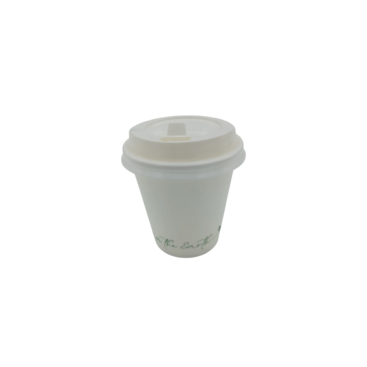 Gobelet 20 cl (7 oz) en Carton Blanc avec Couvercle en Plastique par 1000