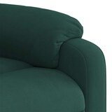 thumbnail of vidaXL Massagesessel mit Aufstehhilfe Dunkelgrün Samt