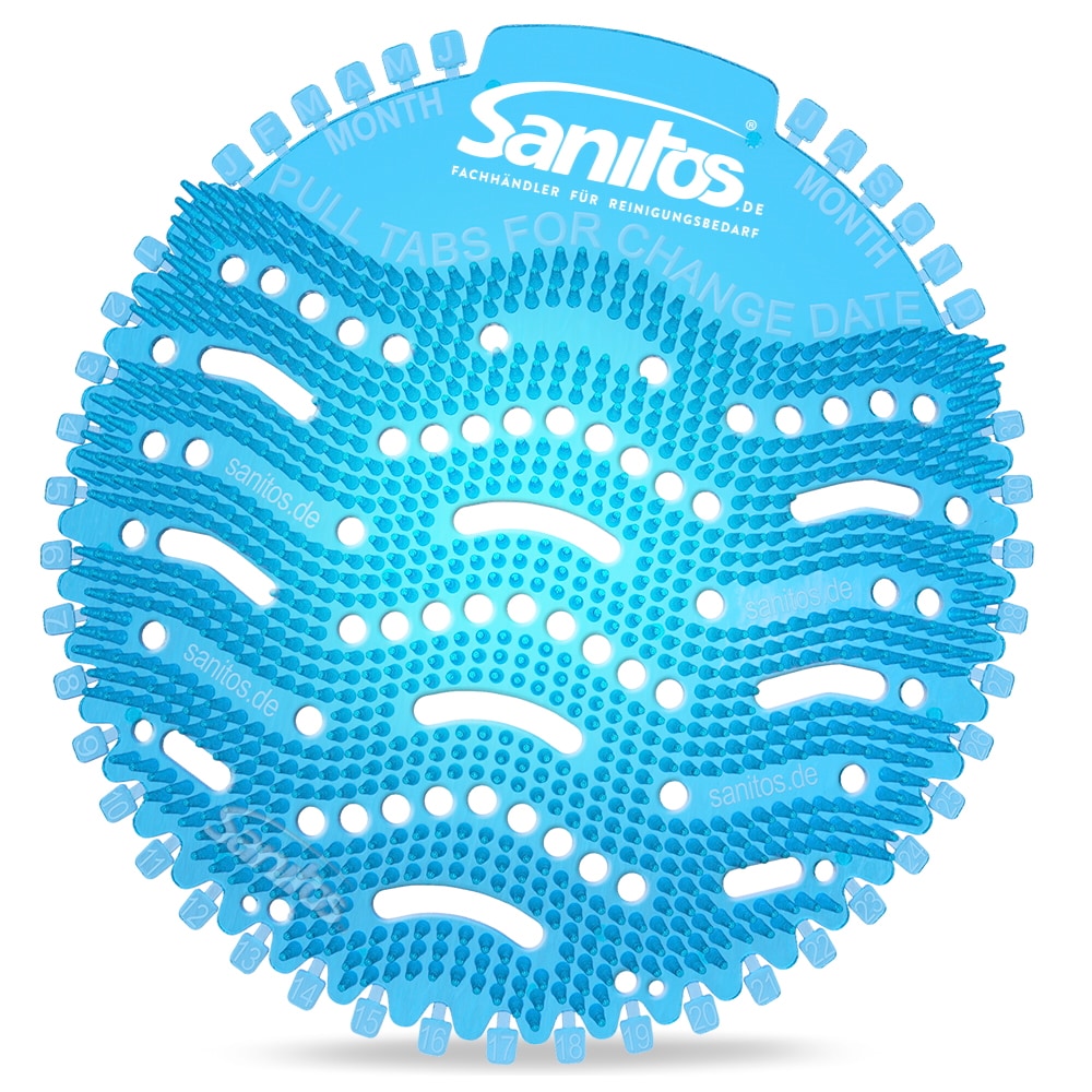 12x Urinalsieb 2.0 Duft Meeresfrische - Pissoirsieb Pissoireinsatz Urinaleinleger Pissoireinleger