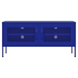 thumbnail of vidaXL TV-Schrank Marineblau 105x35x50 cm Stahl