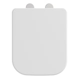 thumbnail of Helma Duroplast WC-Sitz WHITE, E-Form, mit Absenkautomatik und Schnellverschluss