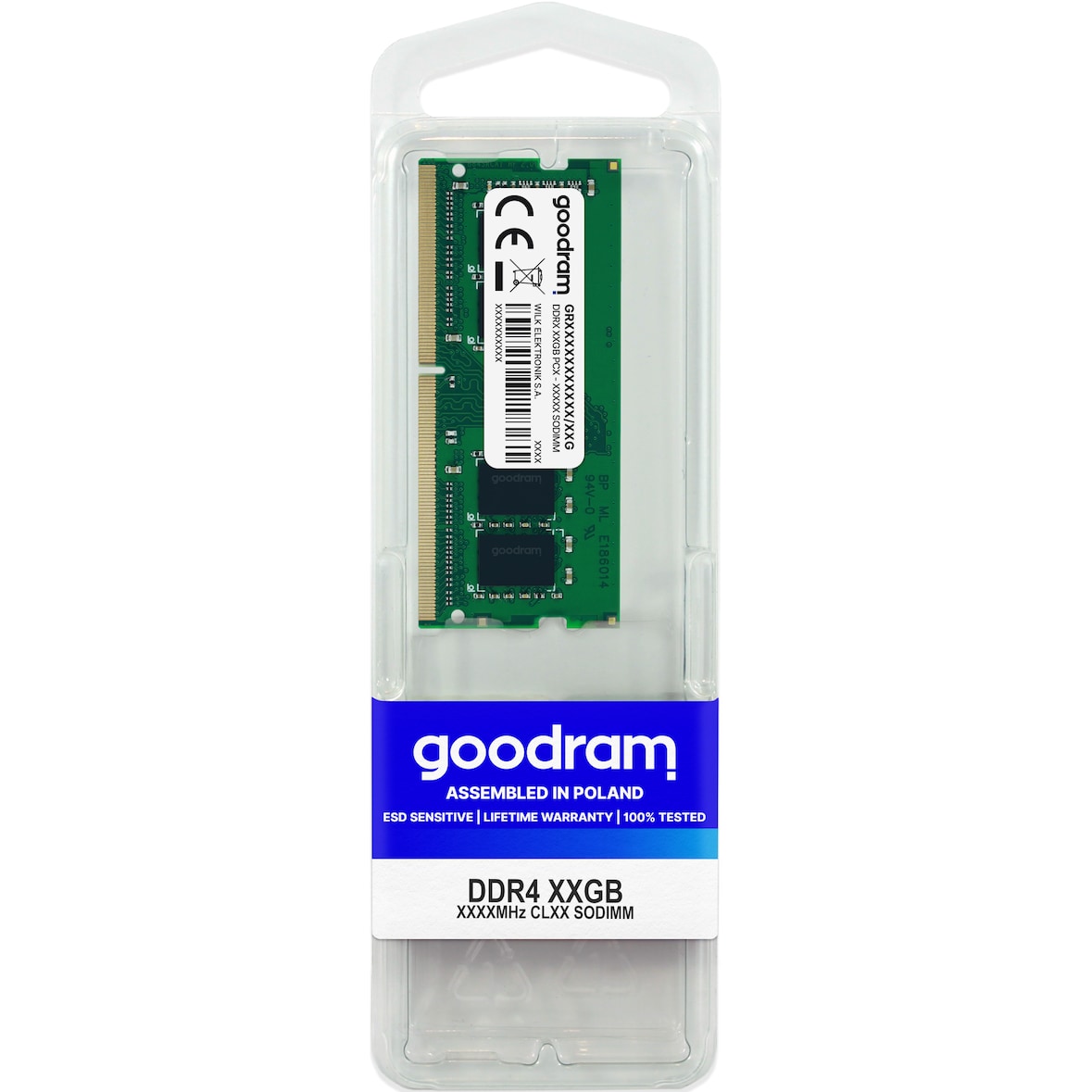 Goodram GR3200S464L22/16G Speichermodul 16 GB 1 x 16 GB DDR4 3200 MHz