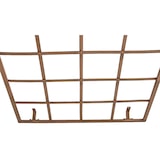 thumbnail of Conjunto de 2 treliças Viva para montagem na parede marrom antigo