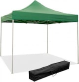 thumbnail of Gazebo richiudibile pieghevole 3 X 3 Verde ricoperto in PVC impermeabile