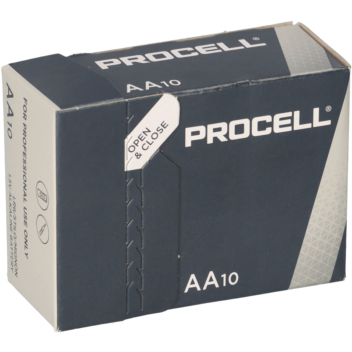 10x Duracell Procell MN1500 Mignon AA LR6 Batterie