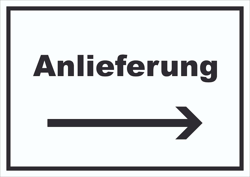Lieferung, Pfeil nach rechts