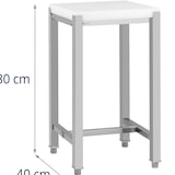 thumbnail of Royal Catering - Slagersblok - 40 x 50 cm -  - Werkhoogte: 80 cm