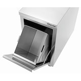 thumbnail of Cubo de basura de acero inoxidable de 28 litros, cubo interior extraíble