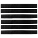 thumbnail of vidaXL Zelfklevende Deurborstels 6 pcs Zilver 100 cm