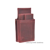 thumbnail of Greenburry Holster Leder zu Kellnerbörse Kellnertasche Vintage rustikale rot rusty red