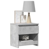 thumbnail of Tables de chevet 2 pcs Gris béton 40x30x39 cm Aggloméré