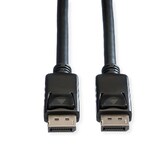 thumbnail of ROLINE DisplayPort kabel, DP-DP, v1.2, M - M, TPE, zwart, 5 m