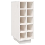 thumbnail of Décoshop26 - Vinoteca con capacidad para 10 botellas 23 x 34 x 61 cm madera maciza de pino blanco DEC024257