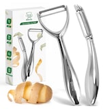 thumbnail of Bikolo® Dunschiller Set Roestvrij Staal - Dunschillers - RVS Dunschiller Aardappel - Aardappelschiller