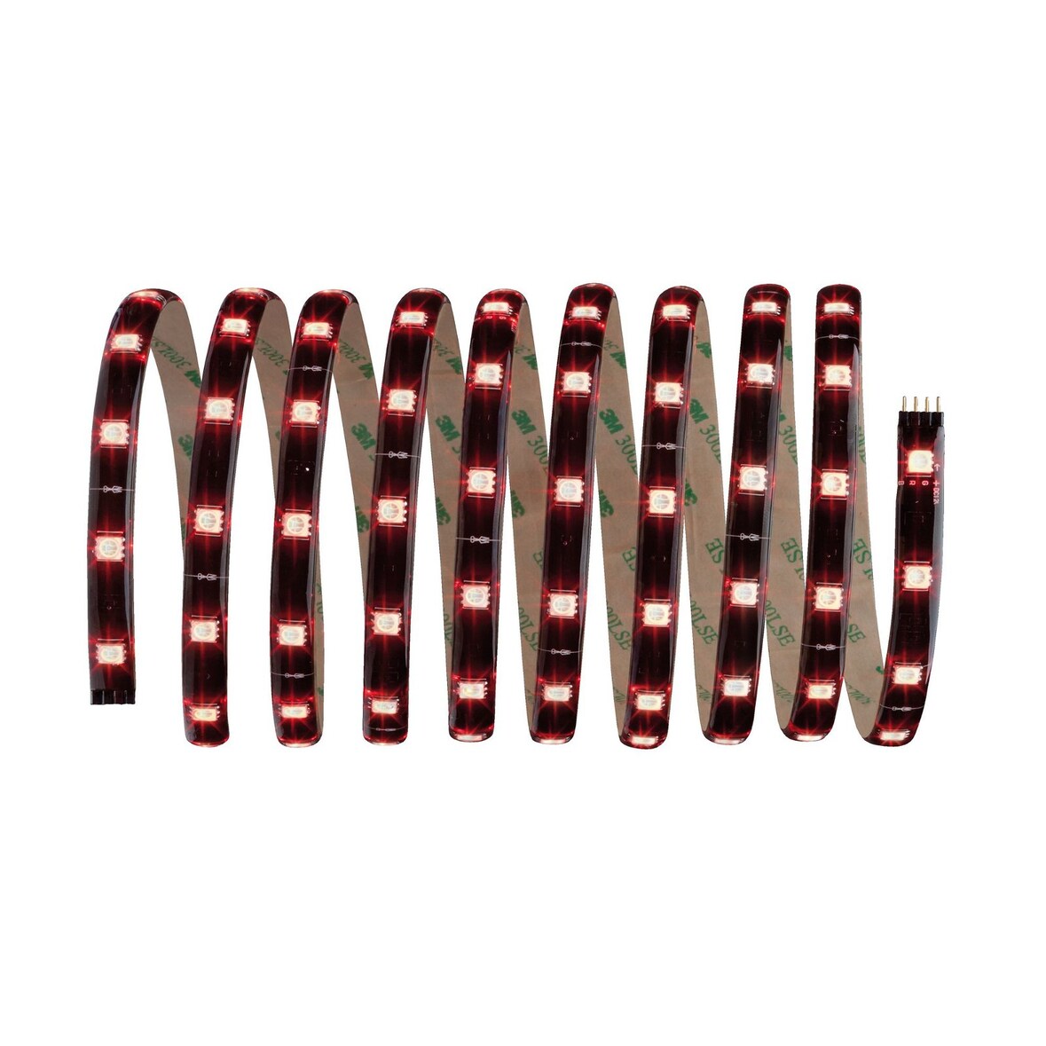 Paulmann YourLED Strip LED Lights and Sound changement géré par la musique 3m revêtue  17,8W  40 LEDs/m RGB 18VA 70956