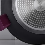 thumbnail of BERGNER - Set di 3 Padelle Jolie Ø20/Ø24/Ø28 cm Colore Nero con Set di 3 coltelli in acciaio inossidabile con supporto magnetico da parete