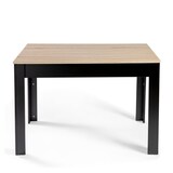 thumbnail of DUPI Mesa Comedor AITANA con Estructura y tapa superior de Madera (Taupe/Negro, 110x70)