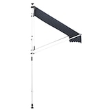 thumbnail of Auvent à Pince Westerly avec toile résistante aux UV 200x120 cm/Anthracite