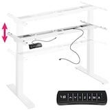 thumbnail of Tischgestell elektrisch höhenverstellbar Memory-Funkt. extra breit 110-190x68x58-123cm