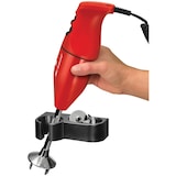 thumbnail of ESGE-Zauberstab 90212 E 120 Select, inkl. Multimesser, Schlagscheibe, Wandhalter, Stabmixer schweiz/rot, bis 10 U/Min